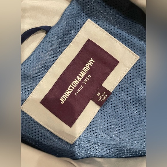 Johnston & Murphy Light Gray Trench Coat - Picture 4 of 14